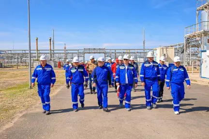 Глава КМГ ознакомился с развитием производственных мощностей в Казгермунай