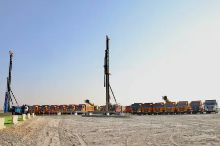 В Атырауской области забили первые сваи Газосепарационного комплекса  