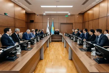 В КМГ обсудили масштабную программу геологоразведки с ведущими экспертами-геологами