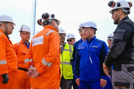 Газовая электростанция в Жанаозене начала выдавать электроэнергию в сеть