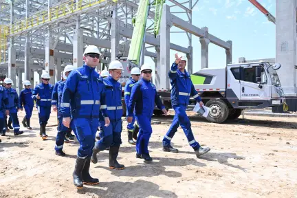 Глава КМГ проинспектировал реализацию ключевых нефтегазохимических проектов в Атырауской области
