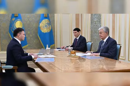 Head of State receives Askhat Khassenov, CEO of KazMunayGas